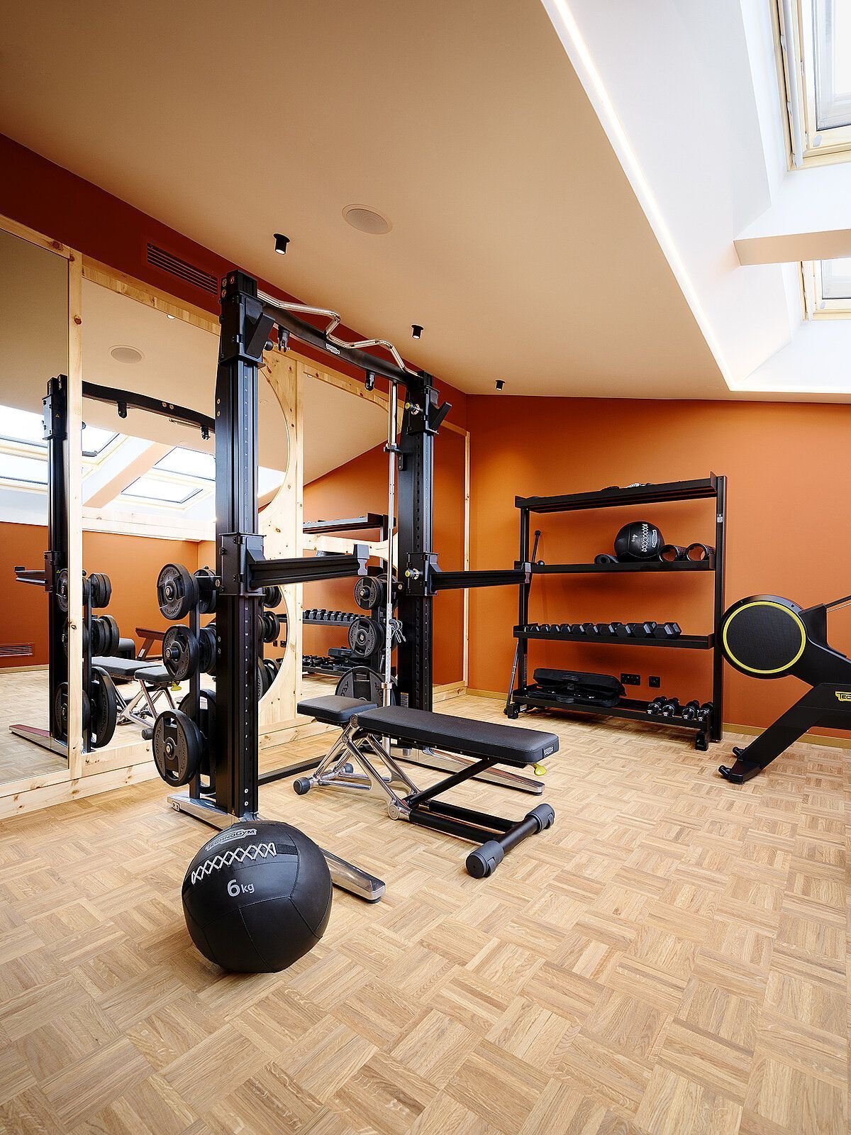  Gym with equipment Hotel Bussi Baby